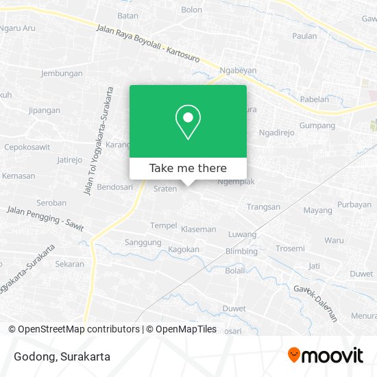 Godong map