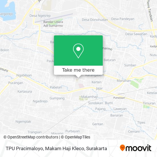 TPU Pracimaloyo, Makam Haji Kleco map