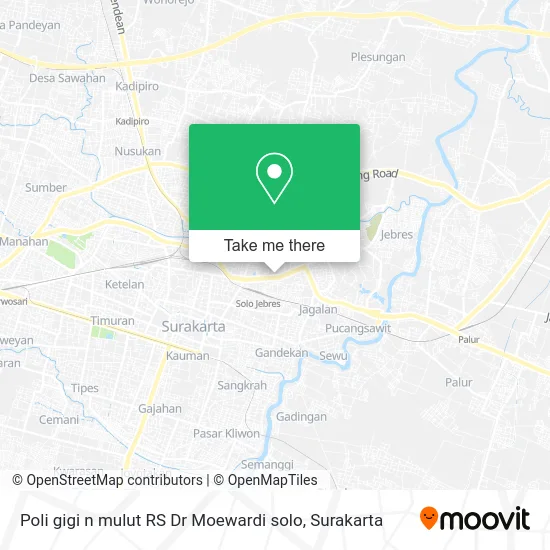 Poli gigi n mulut RS Dr Moewardi solo map