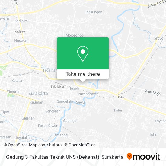 Gedung 3 Fakultas Teknik UNS (Dekanat) map
