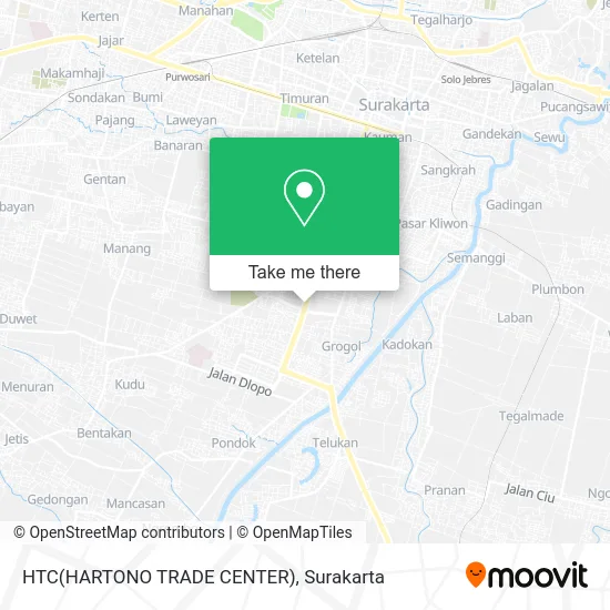 HTC(HARTONO TRADE CENTER) map