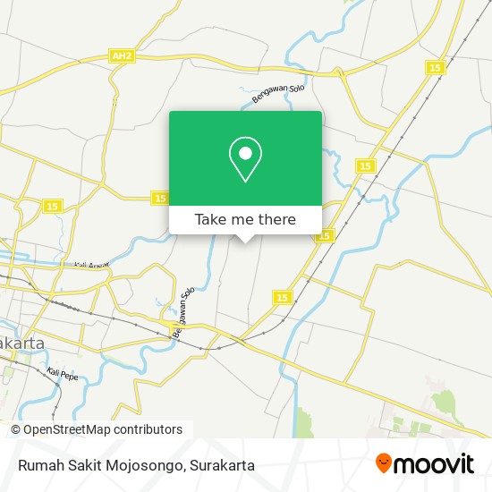 Rumah Sakit Mojosongo map