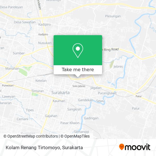 Kolam Renang Tirtomoyo map