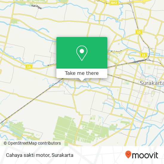 Cahaya sakti motor map