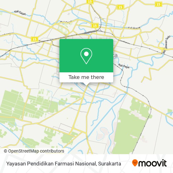 Yayasan Pendidikan Farmasi Nasional map