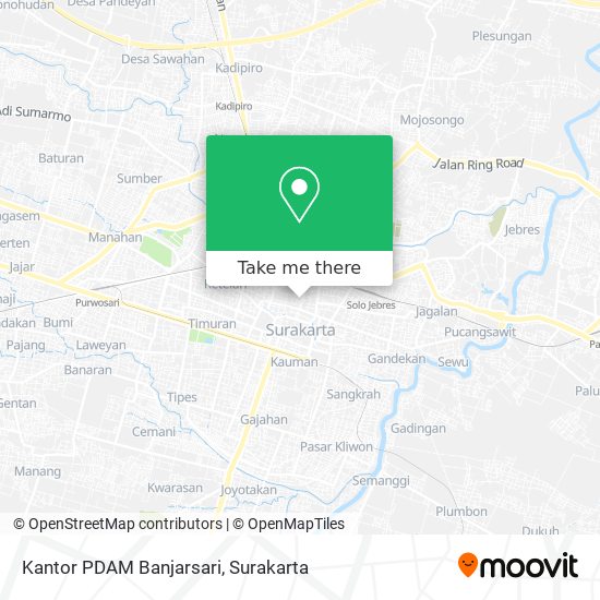 Kantor PDAM Banjarsari map