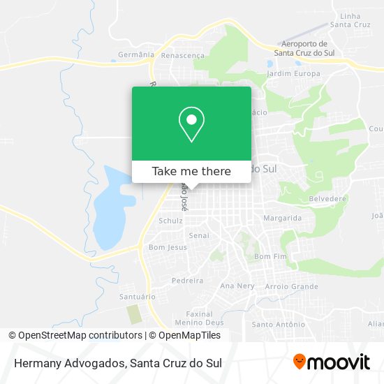 Hermany Advogados map