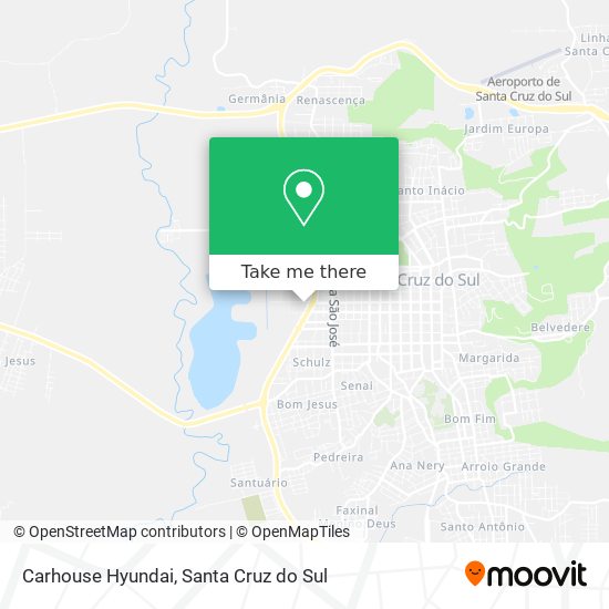 Carhouse Hyundai map