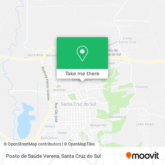 Posto de Saúde Verena map