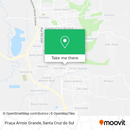 Praça Arroio Grande map