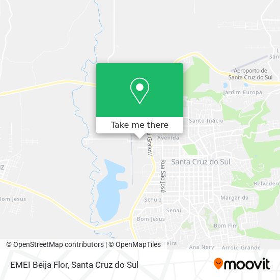 EMEI Beija Flor map