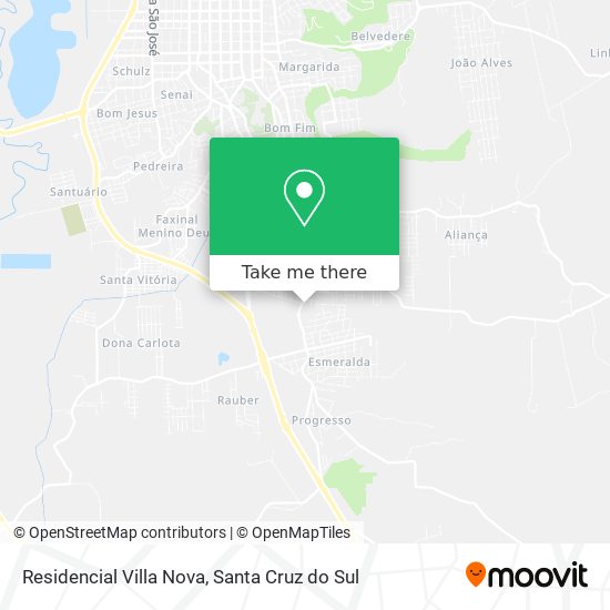 Residencial Villa Nova map