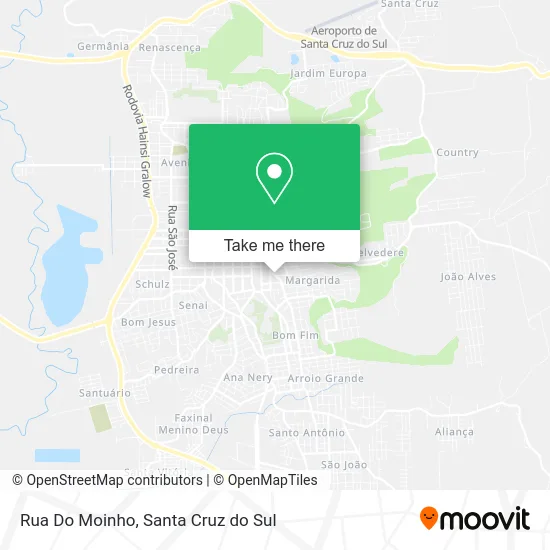 Rua Do Moinho map