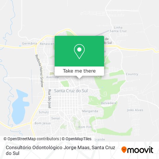 Consultório Odontológico Jorge Maas map
