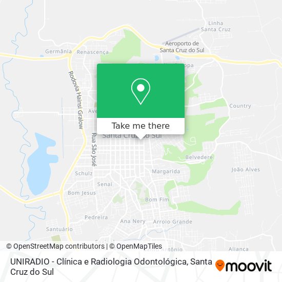 UNIRADIO - Clínica e Radiologia Odontológica map