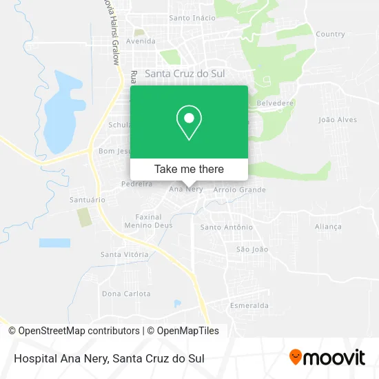 Hospital Ana Nery map
