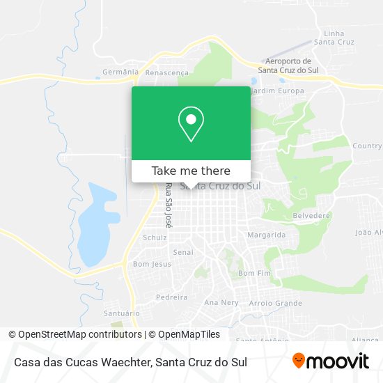 Casa das Cucas Waechter map