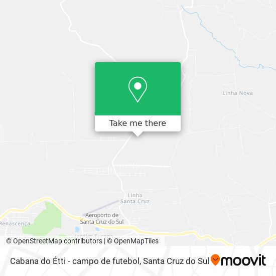 Cabana do Étti - campo de futebol map