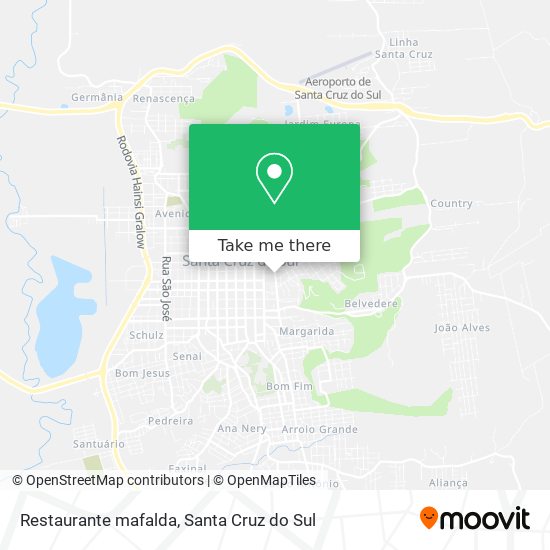 Restaurante mafalda map