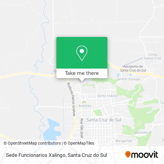 Sede Funcionarios Xalingo map