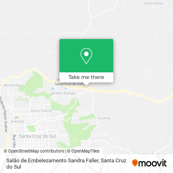 Salão de Embelezamento Sandra Faller map