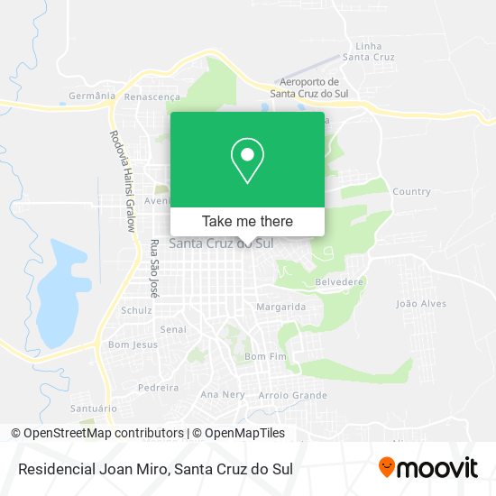 Residencial Joan Miro map