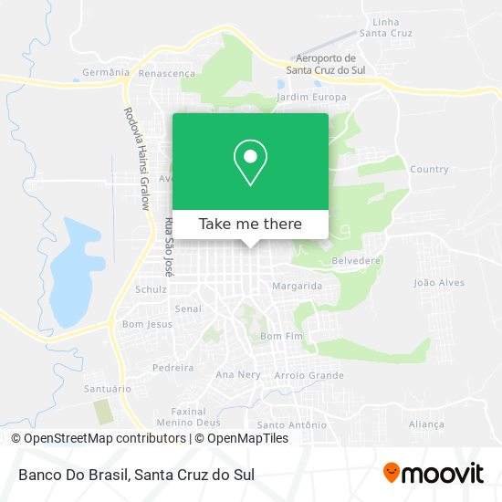 Banco Do Brasil map