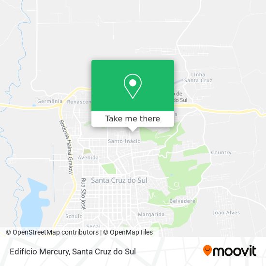 Edifício Mercury map