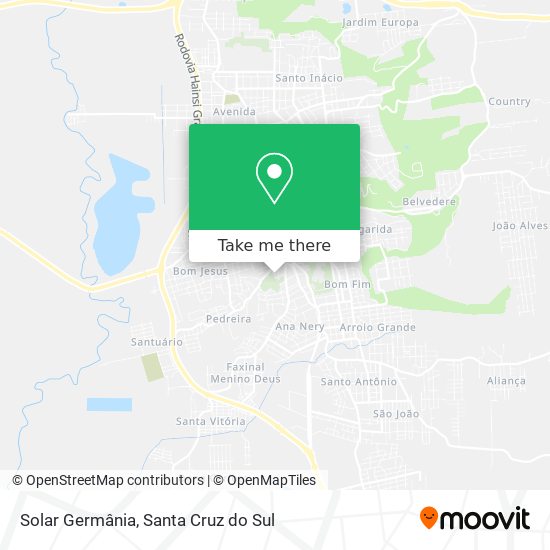 Solar Germânia map