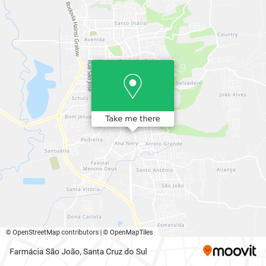 Farmácia São João map