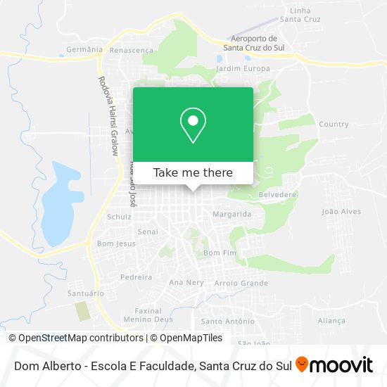 Dom Alberto - Escola E Faculdade map