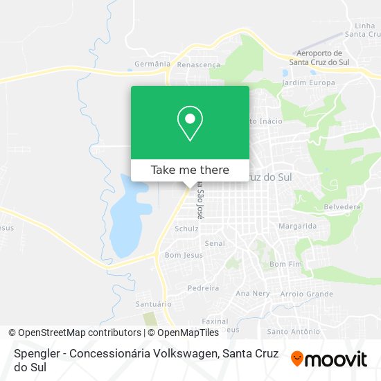Spengler - Concessionária Volkswagen map