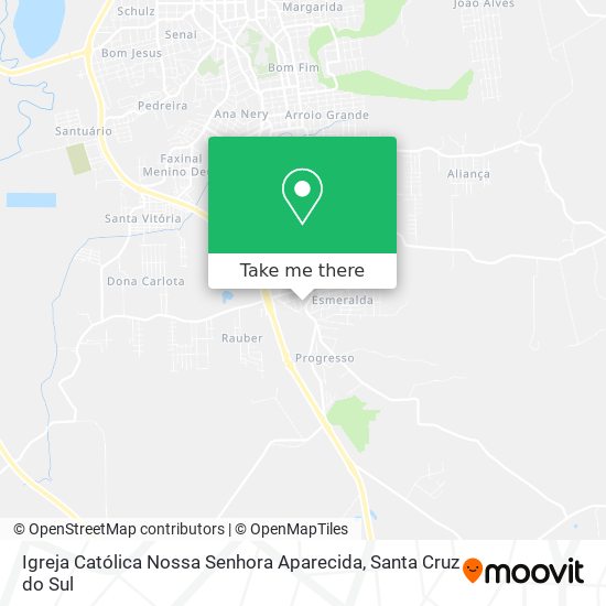 Igreja Católica Nossa Senhora Aparecida map