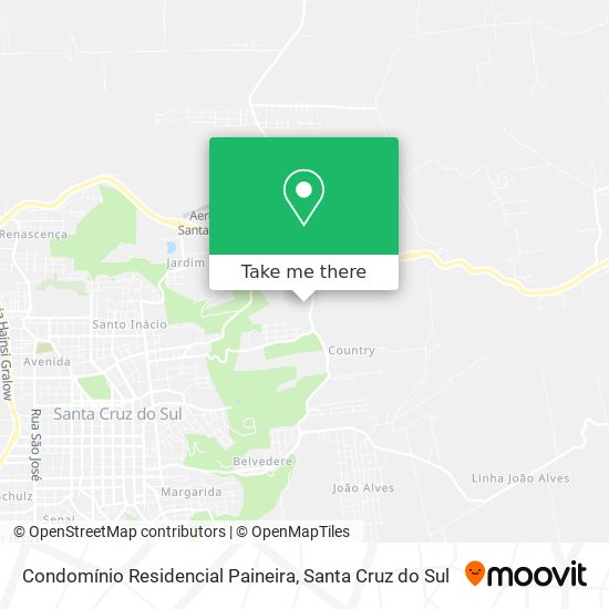 Condomínio Residencial Paineira map