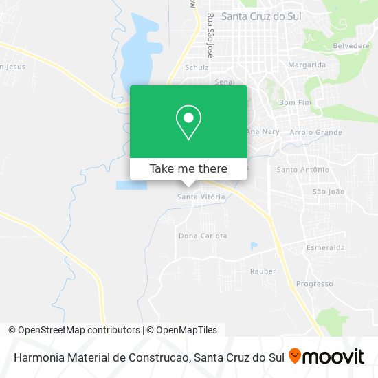 Harmonia Material de Construcao map