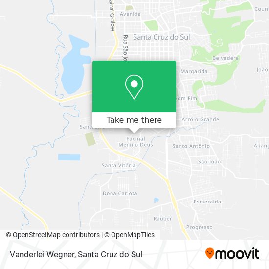 Vanderlei Wegner map