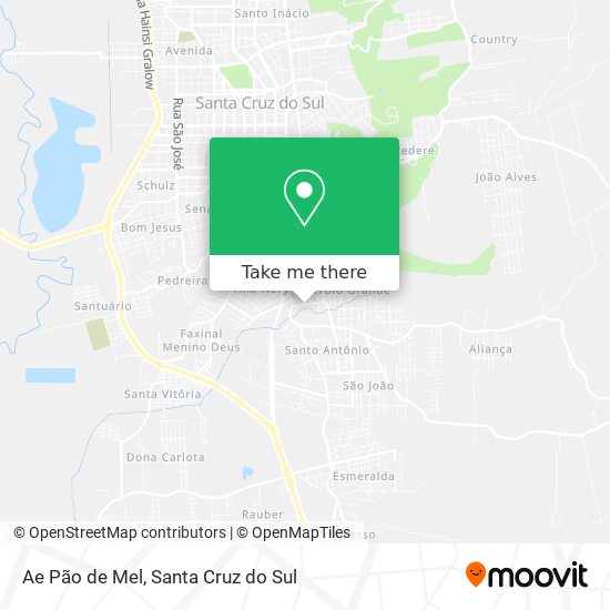 Ae Pão de Mel map