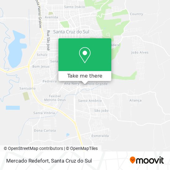 Mercado Redefort map