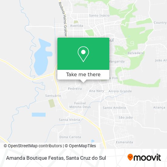 Amanda Boutique Festas map