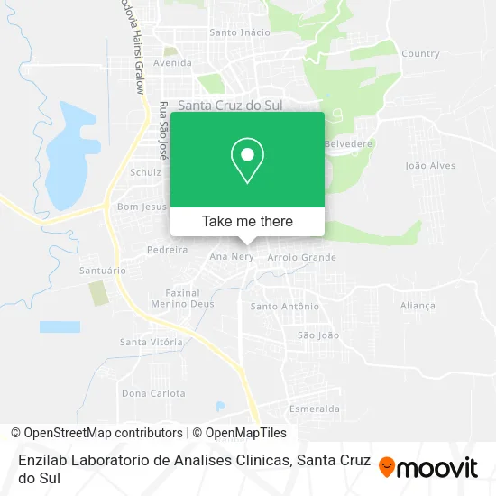 Enzilab Laboratorio de Analises Clinicas map