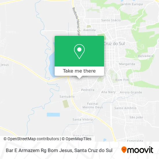 Bar E Armazem Rg Bom Jesus map