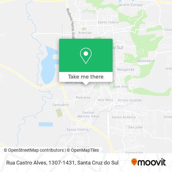 Rua Castro Alves, 1307-1431 map