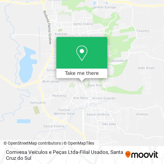 Comvesa Veículos e Peças Ltda-Filial Usados map