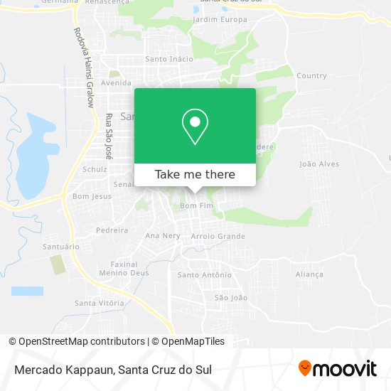 Mercado Kappaun map
