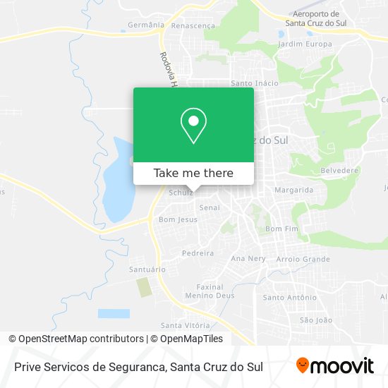 Prive Servicos de Seguranca map