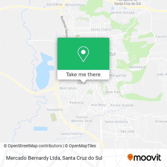 Mercado Bernardy Ltda map