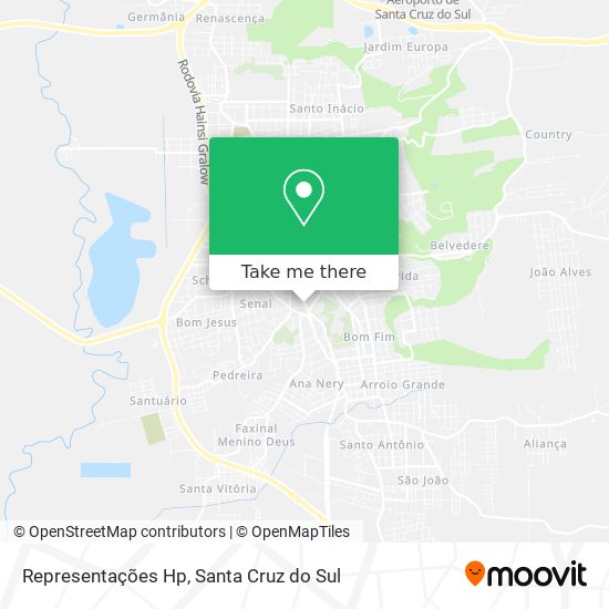 Representações Hp map