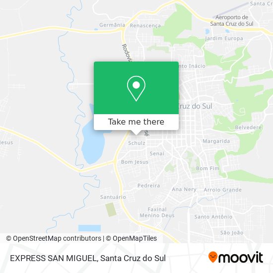 EXPRESS SAN MIGUEL map