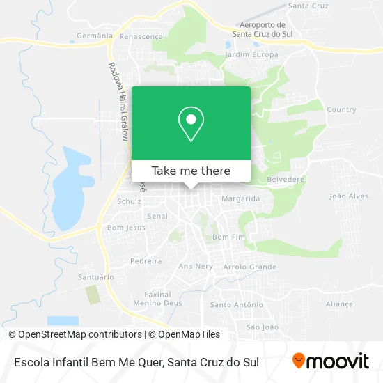 Escola Infantil Bem Me Quer map