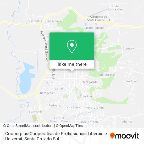 Cooperplus-Cooperativa de Profissionais Liberais e Universit map